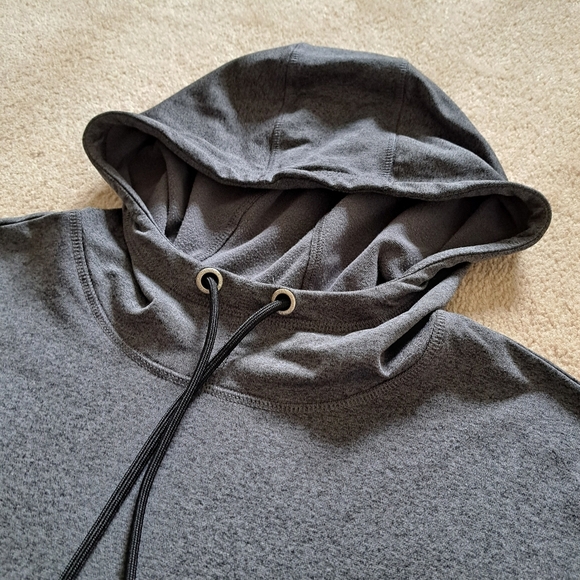 Danskin Hoodie Women's Small Grey Pull Over Hooded Sweatshirt Long Sleeved Cozy - Picture 12 of 14